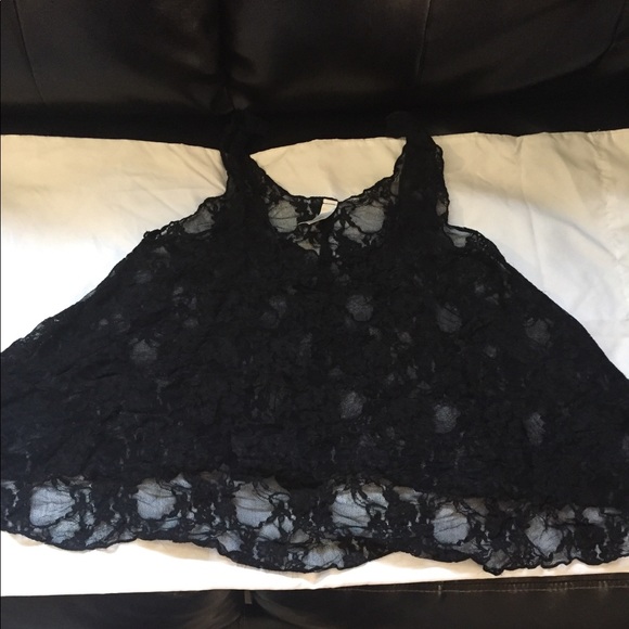 Lace Black blouse - Picture 1 of 3